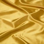 Silke pudebetræk - i farven Guld