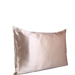 Slip Silk Pillowcase - Queen (Various Colours) - Caramel
