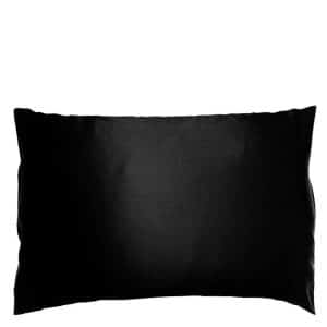 Soft Cloud Mulberry Silk Pillowcase Black 50x60 cm