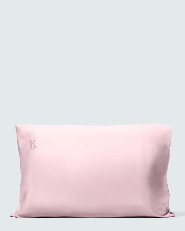 Silky Bamboo Pillowcase, Cameo Pink