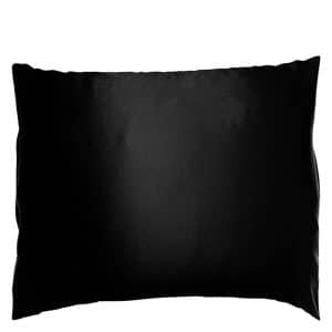 Soft Cloud Mulberry Silk Pillowcase Black 60x63 cm