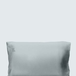 Silky Bamboo Pillowcase, Cloud Gray - 1 stk / 60x63 cm (Anbefalet størrelse i Danmark)