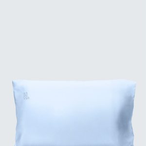 Silky Bamboo Pillowcase, Sky Blue - 2 stk / 60x63 cm (Anbefalet størrelse i Danmark)
