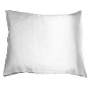 Soft Cloud Mulberry Silk Pillowcase White 60x63 cm.