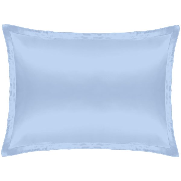 Cloud & Glow Silk Pillowcase Sky Blue