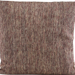 House Doctor Riti pudebetræk 50x50 cm bordeaux akryl silke polyester bomuld