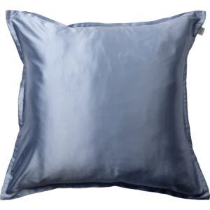 Silke Pudebetræk med Lynlås, 100 % Morbærsilke, 60x63 cm, Lyseblå