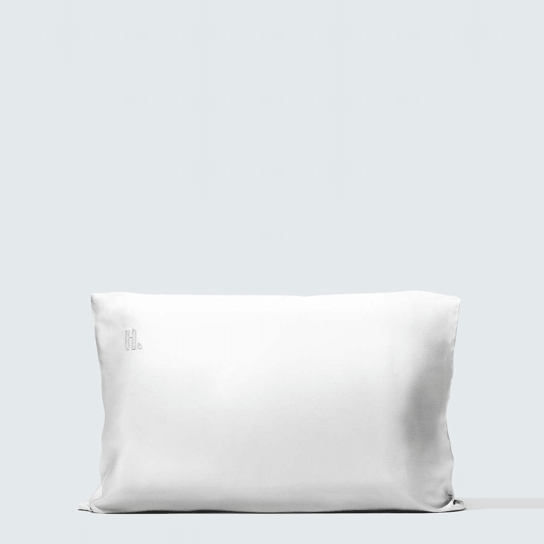 Silky Bamboo Pillowcase, Pearl White - 2 stk - Spar 10% / 60x63 cm (Anbefalet størrelse i Danmark)