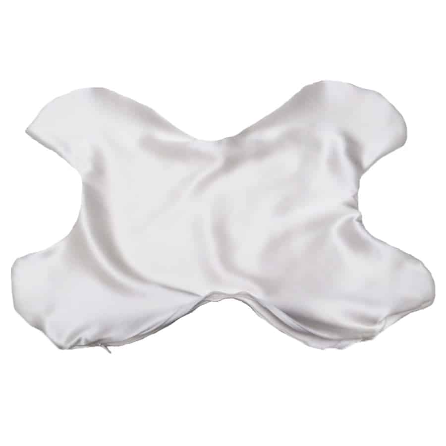 Le Grand silke pudebetræk - hvid