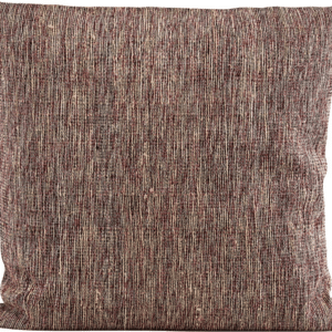 House Doctor Riti pudebetræk 50x50 cm bordeaux akryl silke polyester bomuld